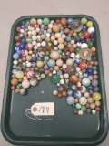 Large Assortment of Vintage Marbles