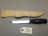 Vintage Cattaraugus Filet Knife in Sheath