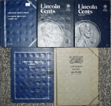 Lincoln Cents in albums,