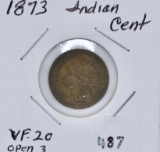 1873 Indian Cent,