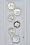 Silver Dollars (6),