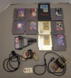 (10) NES Games, Game Genie, (2) Controllers