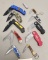 (11) Assorted Folding Knives