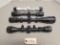 (4) Assorted Used Bushnell Rifle Scopes