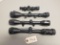 (4) Assorted Used Rifle Scopes