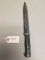 WKC Marked Bayonet with Scabbard