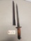 Marked GR 1907 Bayonet with Scabbard