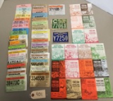 Large Assortment of Vintage Hunting Licenses