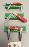 (3) New Remington Bullet Knives