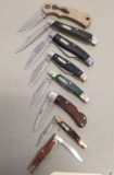 (8) Camillus Folding Knives (Like New)