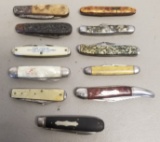 (11) Vintage Folding Knives