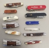 (12) Assorted Folding Knives