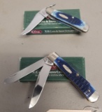 (2) New WR Case Tested XX Folding Knives