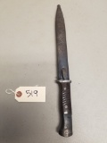 WKC Marked Bayonet with Scabbard