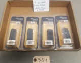 (4) New Sig Sauer 9mm Pistol Mags