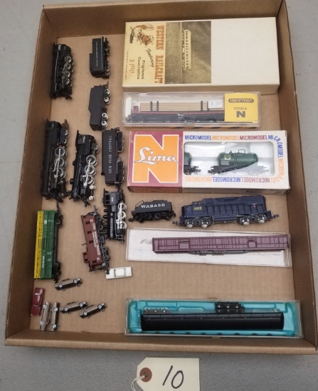 Large Assortment of N Gauge Train Cars