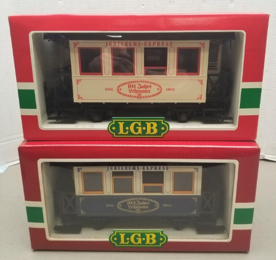 (2) New LGB Passenger Dining Cars