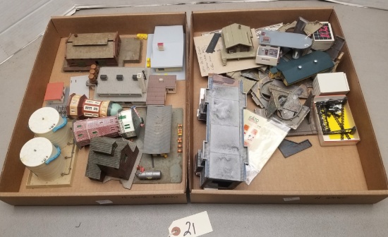 Large Assortment of N Gauge Model Buildings