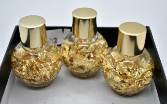 2 Bottles of Gold Flake (24k),