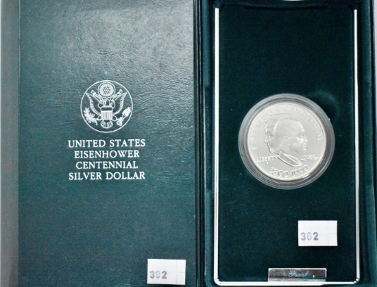 Eisenhower Silver Dollar,