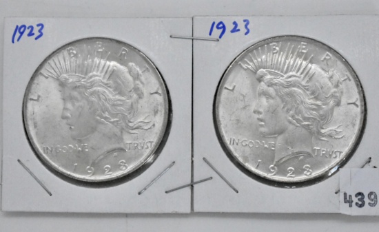 Peace Dollars,