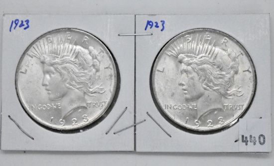 Peace Dollars,