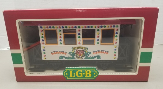 New LGB 3036 Circus Wagon Train Car