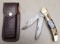 Handmade Custom Damascus Steel Folding Knife