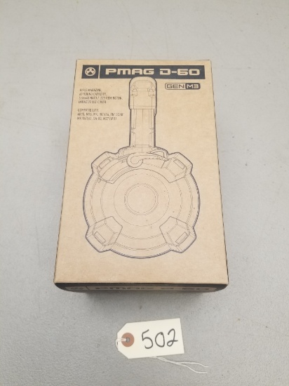 New Pmag D-60 AR-15 Drum Mag