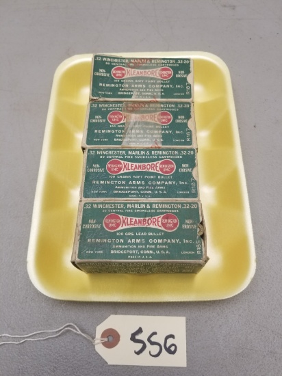 Vintage .32 Winchester Kleanbore Rounds
