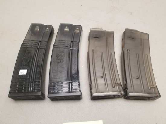 (4) 30 Round Ruger .223 Cal. Mini 14 Mags