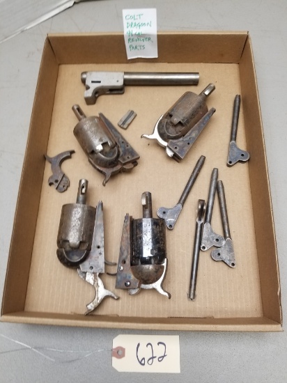 Colt Dragoon 44 Cal Revolver Parts