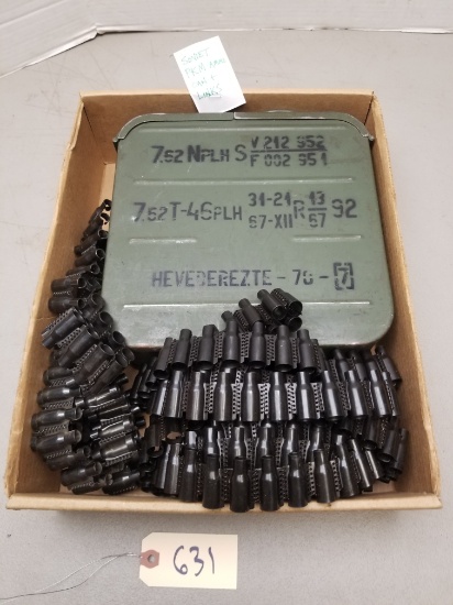 Soviet PKM Ammunition Can & Links