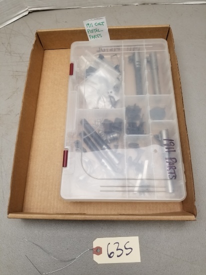 1911 Colt Pistol Parts Assortment
