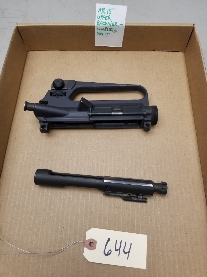 Ar-15 Upper Receiver & Complete Bolt