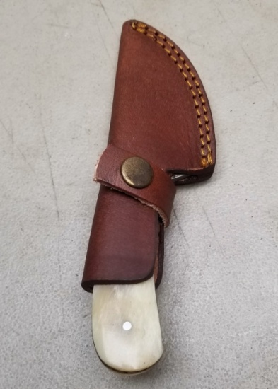 Handmade Custom Damascus Steel Fixed Blade Knife