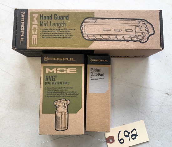 Magpul Mid Length Handgaurd, Grip, & Butt-pad