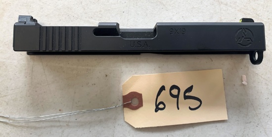 KMM Tactical 9X19 Glock Slide RMR Cut