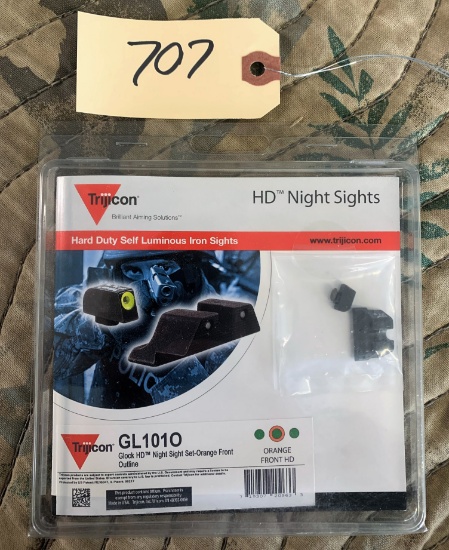 Trijicon GL101O Glock Night sights (Orange)