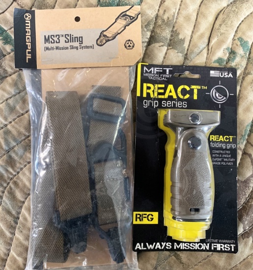 Magpul MS3 Sling & MFT React Grip