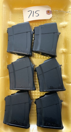 (6) US 7.62 X 39 Rifle Magazines