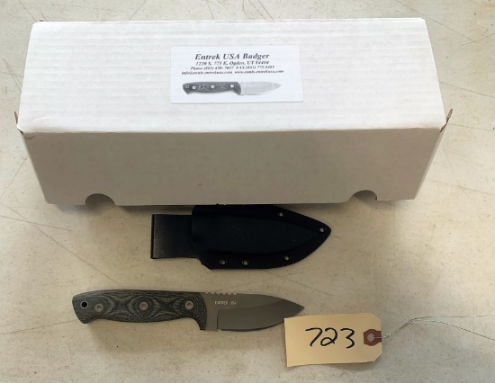 Entrek USA Made Knife "Badger"