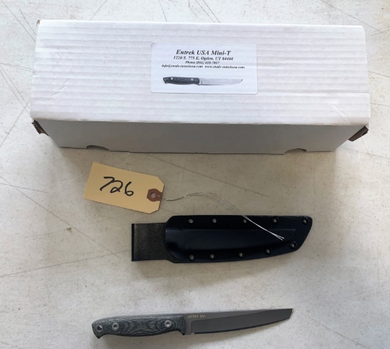 Entrek USA Made Knife "Mini-T"