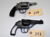 (CR) 2 - 38 Cal Double Action Revolvers