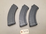 (3) New AK-47 30 Round Mags