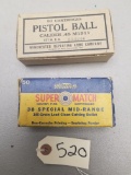 (100) Rounds of New Vintage Ammo