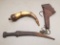Early Powder Horn, Leather US Holster & More