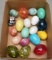 19 - Collectible Egg Paper Weights (Glass/Stone)