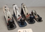 4-Assorted Stanley Handyman Wood Planes