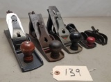 5-Assorted Wood Planes